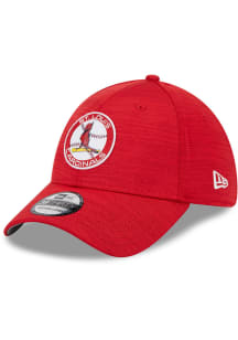 New Era St Louis Cardinals Red 2023 Clubhouse Alt JR 39THIRTY Youth Flex Hat