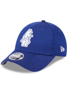 New Era Chicago Cubs 2023 Clubhouse Alt 9FORTY Adjustable Hat - Blue