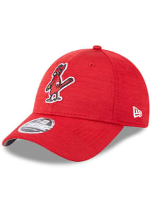 New Era St Louis Cardinals 2023 Clubhouse 9FORTY Adjustable Hat - Red