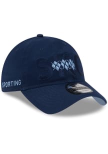 New Era Sporting Kansas City 2023 MLS Kick Off 9TWENTY Adjustable Hat - Navy Blue
