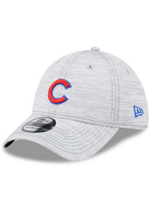 New Era Chicago Cubs Mens Grey Speed 39THIRTY Flex Hat