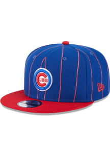 New Era Chicago Cubs Blue Vintage 9FIFTY Mens Snapback Hat