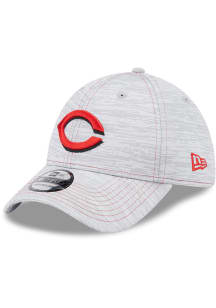 New Era Cincinnati Reds Grey JR Speed 39THIRTY Youth Flex Hat