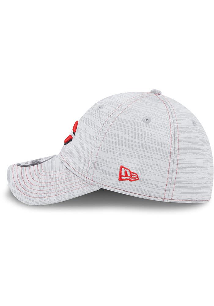 New Era Cincinnati Reds Mens Grey Speed 39THIRTY Flex Hat