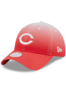 New Era Cincinnati Reds Red Ombre 9TWENTY Womens Adjustable Hat