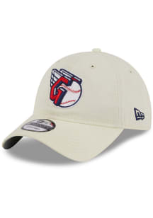 New Era Cleveland Guardians Core Classic 2.0 9TWENTY Adjustable Hat - White