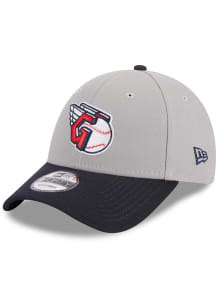 New Era Cleveland Guardians Grey JR The League 9FORTY Youth Adjustable Hat