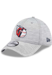 New Era Cleveland Guardians Mens Grey Speed 39THIRTY Flex Hat