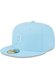 New Era Detroit Tigers Mens Light Blue Color Pack 59FIFTY Fitted Hat