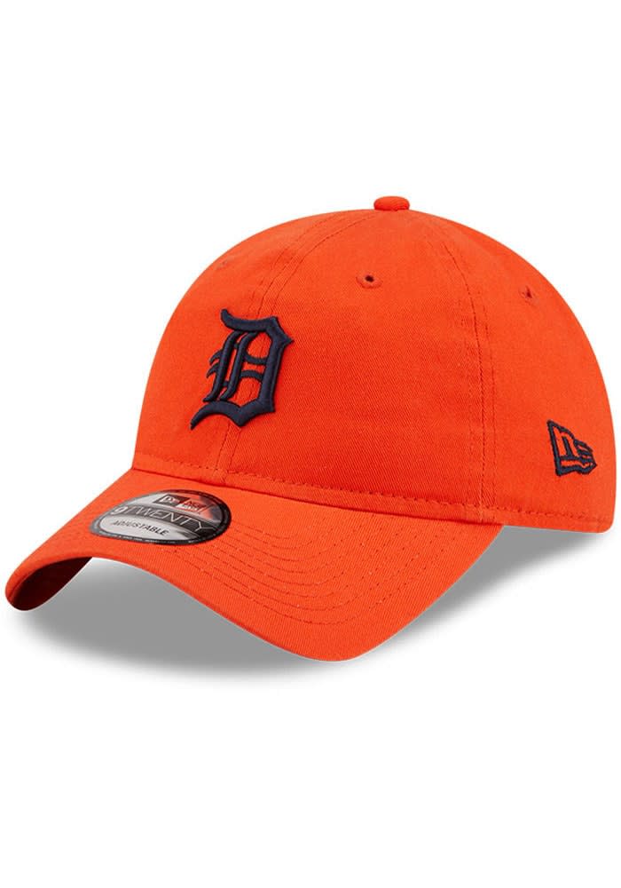 NEW ERA BASIC OF 1957 DETROIT TIGERS FITTED HAT (NAVY/ORANGE)