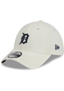 New Era Detroit Tigers Mens White Classic 39THIRTY Flex Hat