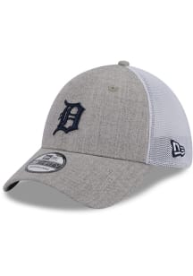 New Era Detroit Tigers Mens Grey Heathered Neo 39THIRTY Flex Hat