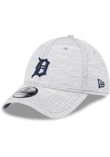 New Era Detroit Tigers Mens Grey Speed 39THIRTY Flex Hat