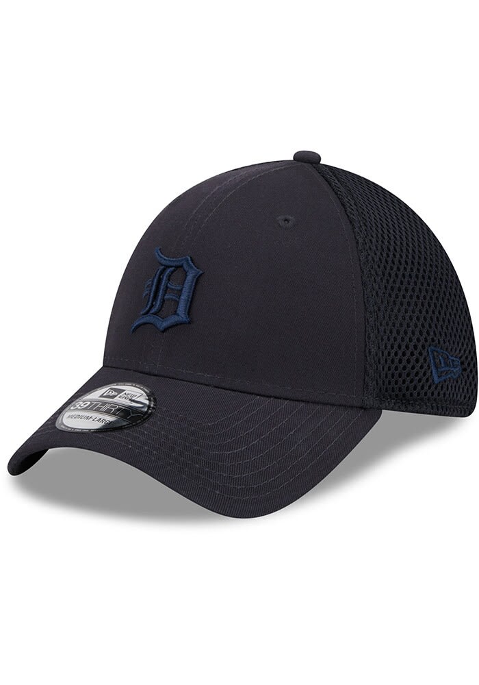 Detroit Tigers Team Classic 39THIRTY Navy Blue New Era Flex Hat