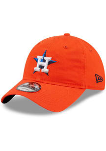 New Era Houston Astros Core Classic 2.0 9TWENTY Adjustable Hat - Orange