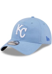 New Era Kansas City Royals Core Classic 2.0 9TWENTY Adjustable Hat - Light Blue