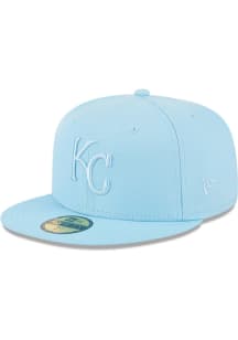 New Era Kansas City Royals Light Blue JR Color Pack 59FIFTY Youth Fitted Hat