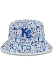 New Era Kansas City Royals White Zoo Baby Sun Hat