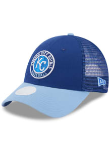 New Era Kansas City Royals Blue Glitter 9FORTY Womens Adjustable Hat