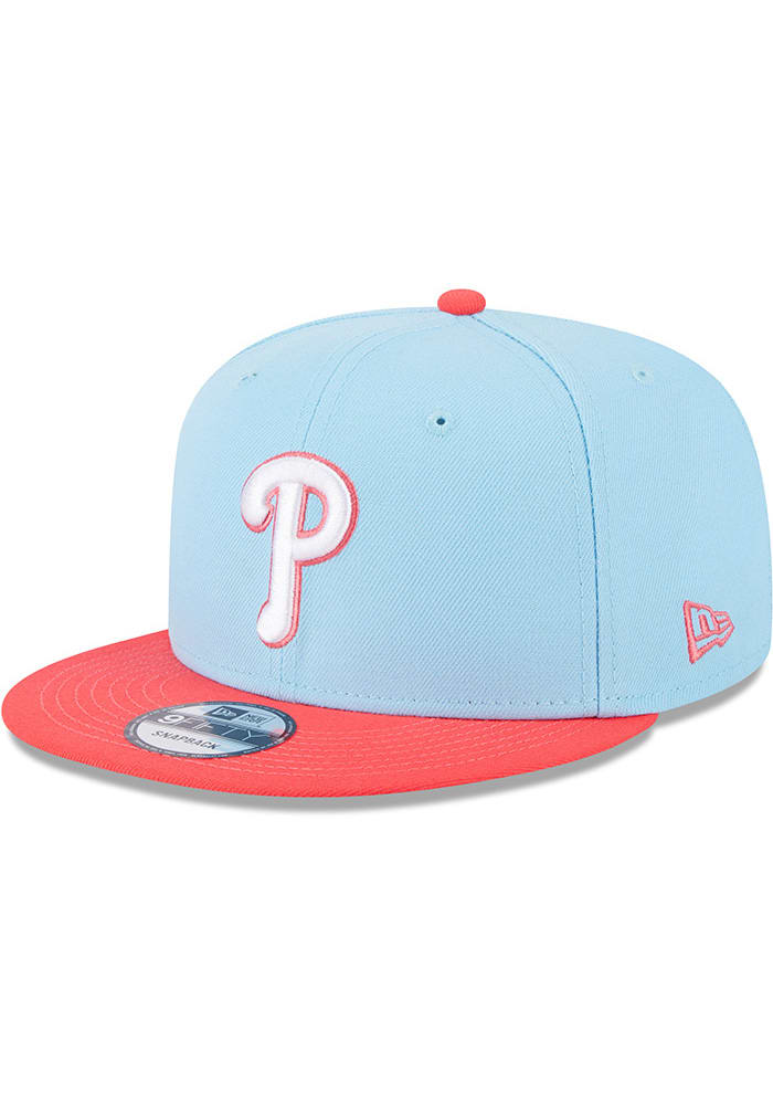 New Era Men's Philadelphia Phillies Clubhouse Blue 59Fifty Alternate Fitted  Hat