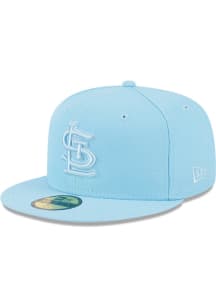 New Era St Louis Cardinals Mens Light Blue Color Pack 59FIFTY Fitted Hat