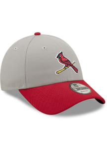 New Era St Louis Cardinals Grey JR The League 9FORTY Youth Adjustable Hat