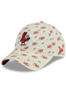 New Era St Louis Cardinals White Bloom 9TWENTY Womens Adjustable Hat