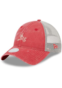 New Era St Louis Cardinals Red Micro 9TWENTY Womens Adjustable Hat