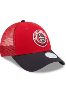 New Era St Louis Cardinals Red Glitter 9FORTY Womens Adjustable Hat