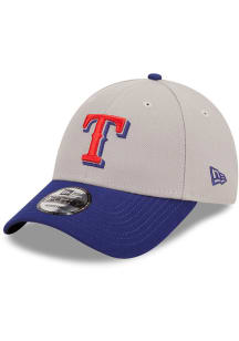 New Era Texas Rangers The League 9FORTY Adjustable Hat - Grey