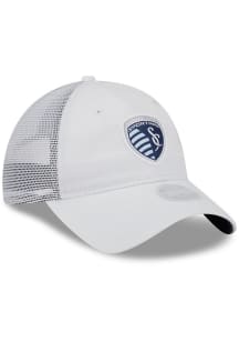New Era Sporting Kansas City White Mini 9TWENTY Womens Adjustable Hat