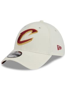 New Era Cleveland Cavaliers Mens White Classic 39THIRTY Flex Hat