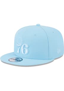 New Era Philadelphia 76ers Blue Color Pack 9FIFTY Mens Snapback Hat