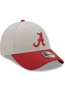 New Era Alabama Crimson Tide Grey JR The League 9FORTY Youth Adjustable Hat