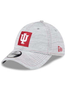 New Era Indiana Hoosiers Mens Grey Speed 39THIRTY Flex Hat