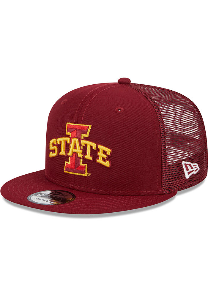 Iowa State Cyclones New Era Classic Trucker 9FIFTY Snapback Hat - MAROON