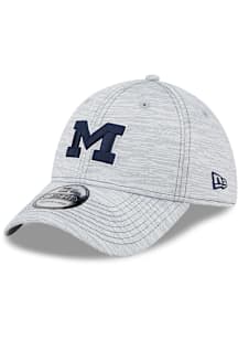 Michigan Wolverines New Era Speed 39THIRTY Flex Hat - Grey