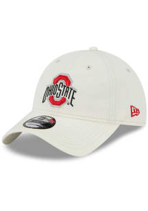 New Era Ohio State Buckeyes Core Classic 2.0 9TWENTY Adjustable Hat - White