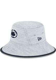 New Era Penn State Nittany Lions Grey Game Mens Bucket Hat
