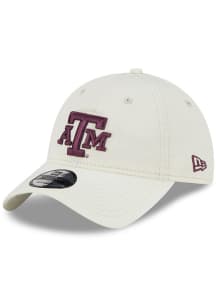 New Era Texas A&amp;M Aggies Core Classic 2.0 9TWENTY Adjustable Hat - White