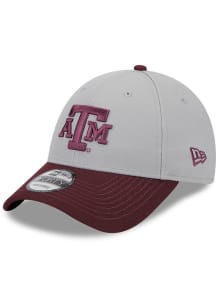 New Era Texas A&amp;M Aggies The League 9FORTY Adjustable Hat - Grey