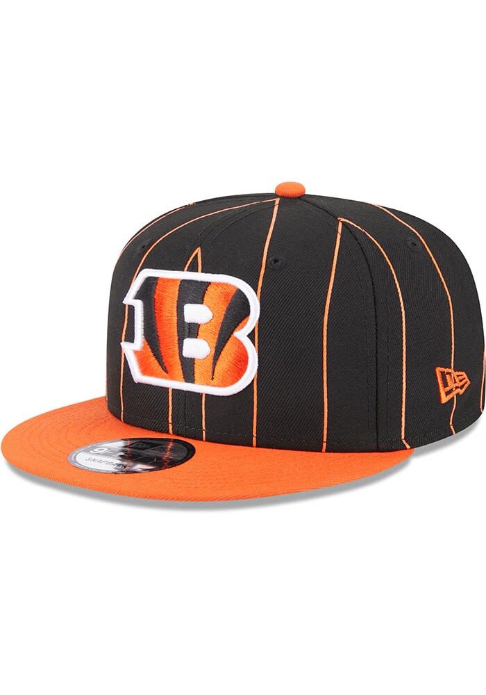 Cincinnati Bengals Vintage New Era Flat Bill Snapback Hat