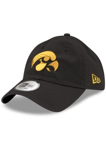 New Era Iowa Hawkeyes Casual Classic Adjustable Hat - Black