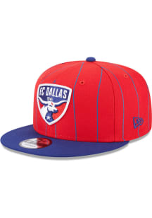 New Era FC Dallas Red Vintage 9FIFTY Mens Snapback Hat