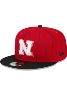 New Era Nebraska Cornhuskers Red Vintage 9FIFTY Mens Snapback Hat