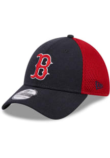 New Era Boston Red Sox Mens Navy Blue Shadow Neo 39THIRTY Flex Hat