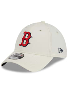 New Era Boston Red Sox Mens White Classic 39THIRTY Flex Hat