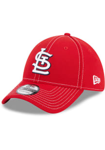 New Era St Louis Cardinals Red Team Classic 39THIRTY Youth Flex Hat