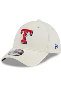 New Era Texas Rangers White Team Classic 39THIRTY Youth Flex Hat