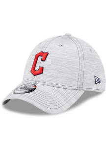 New Era Cleveland Guardians Grey JR Speed 39THIRTY Youth Flex Hat